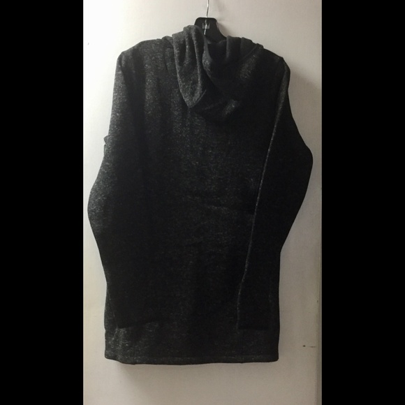 🌟 Hooded Anorak Full Zip Jacket-Black - Picture 3 of 3